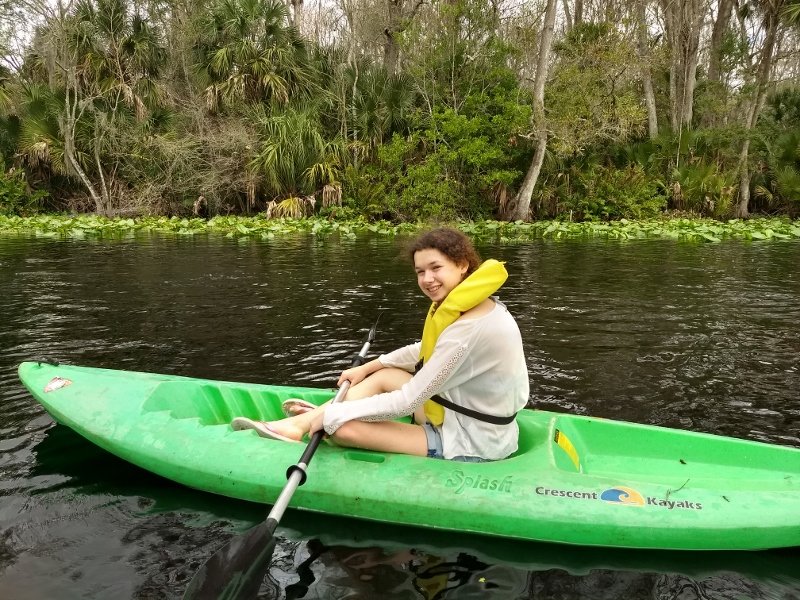 Kayaking with alligators